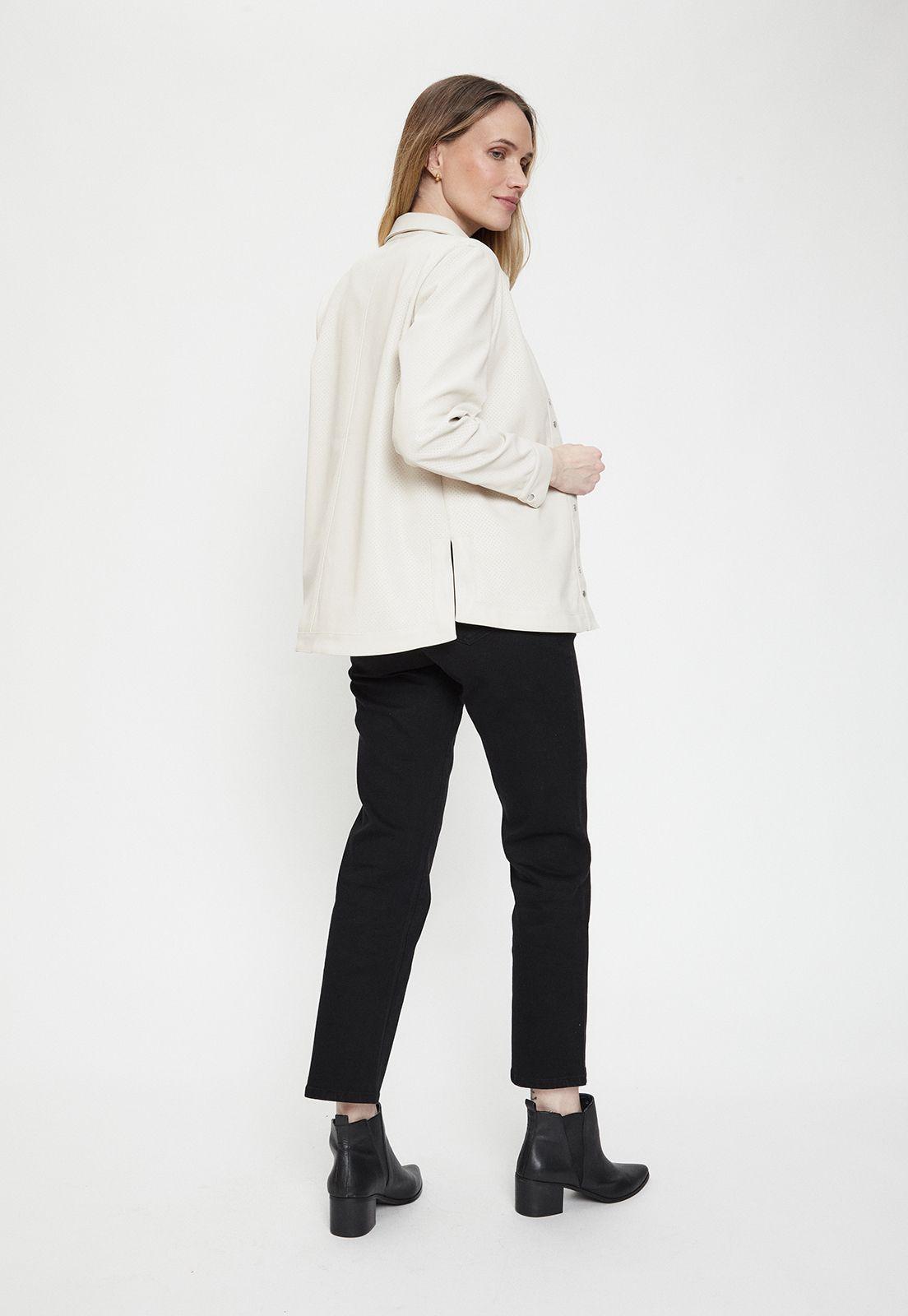 Casaca Lisa Beige Ma Griffe 17502224056106-4