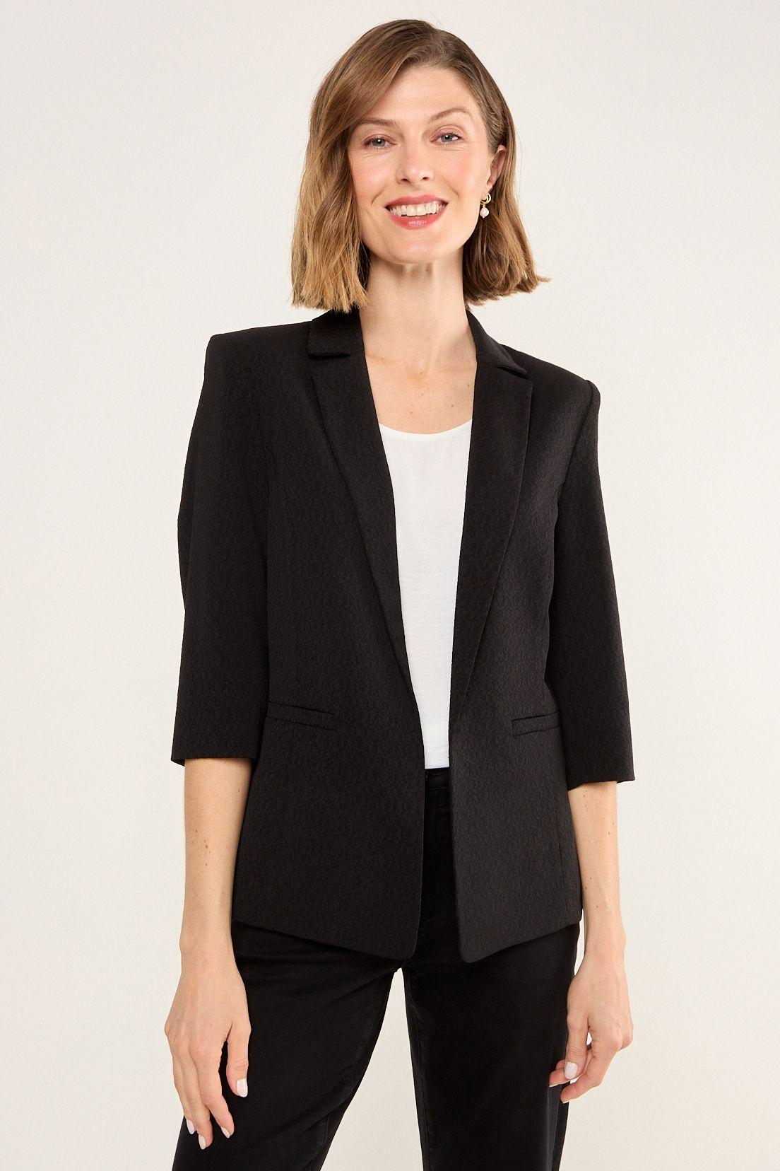 Blazer Liso Negro Ma Griffe 16004225009102-0