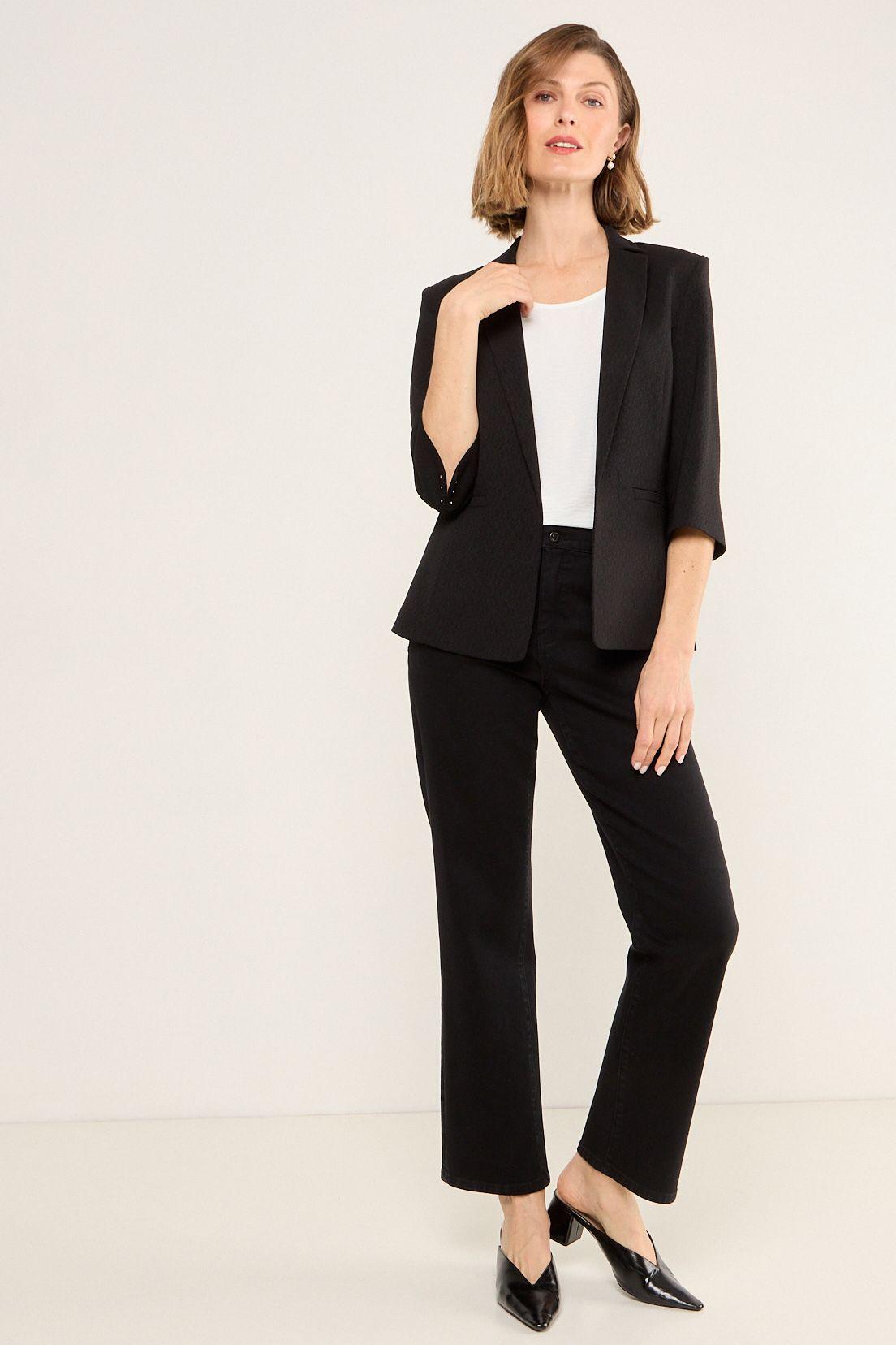 Blazer Liso Negro Ma Griffe 16004225009102-4