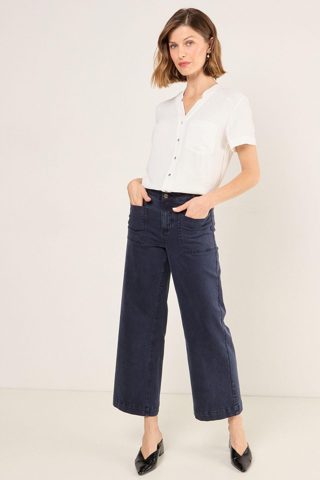 Blusa Lisa Crudo Ma Griffe 14004225033105-3