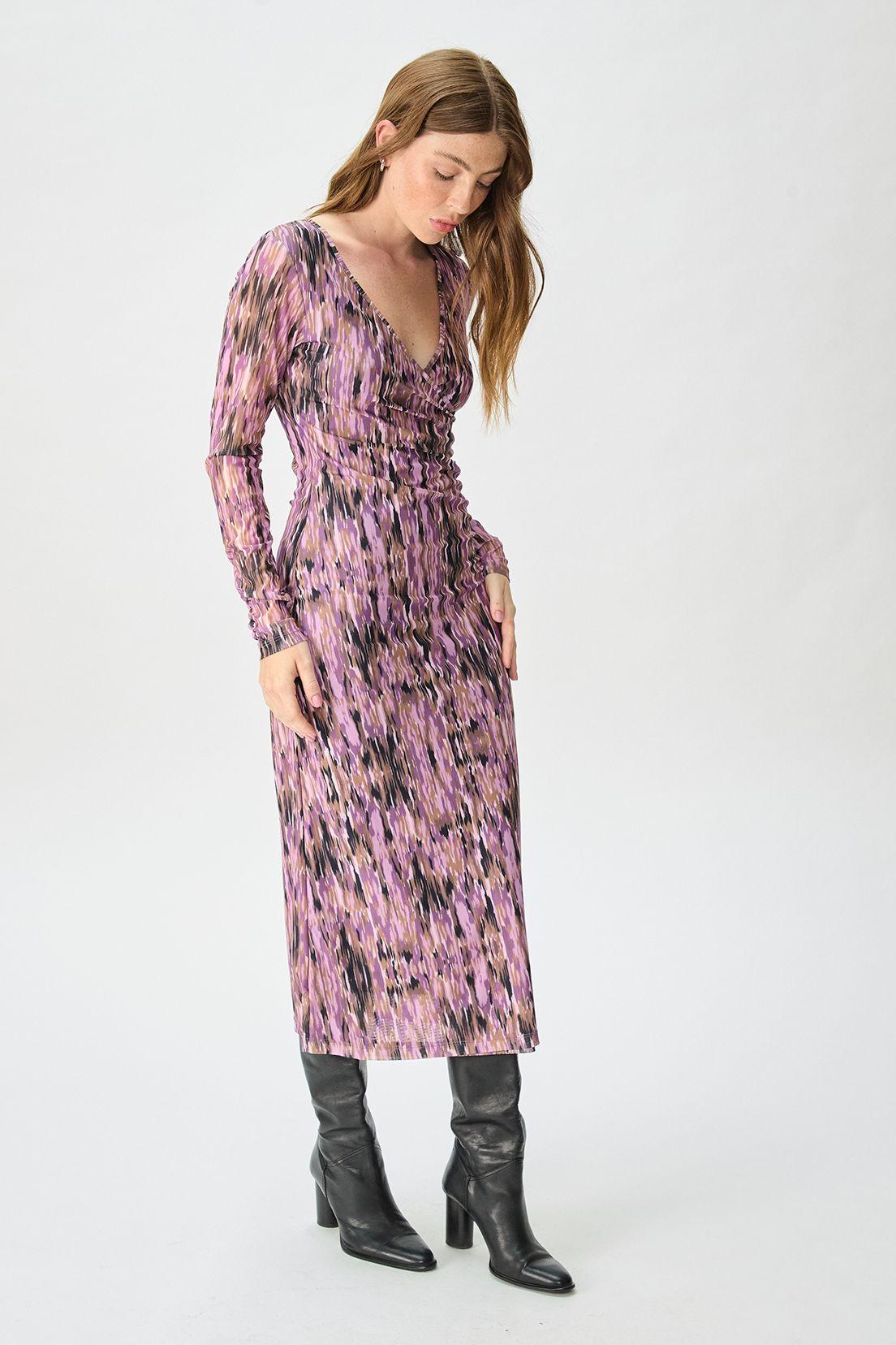 Vestido Fantasia Largo Rosado iO 13520125001123-3