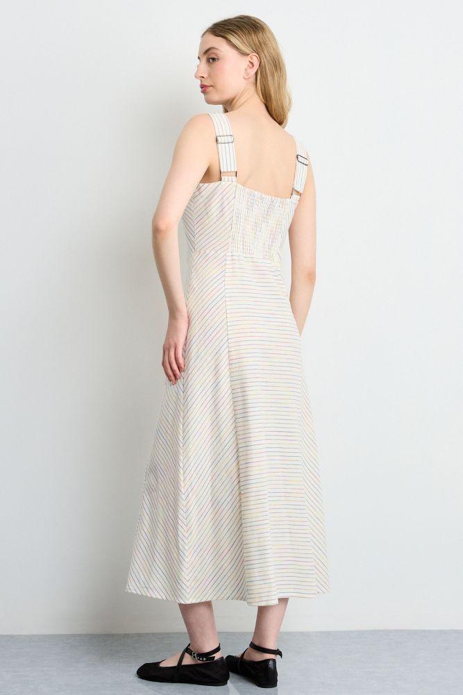 Vestido Fantasia Largo Crudo iO 13520225003105-3
