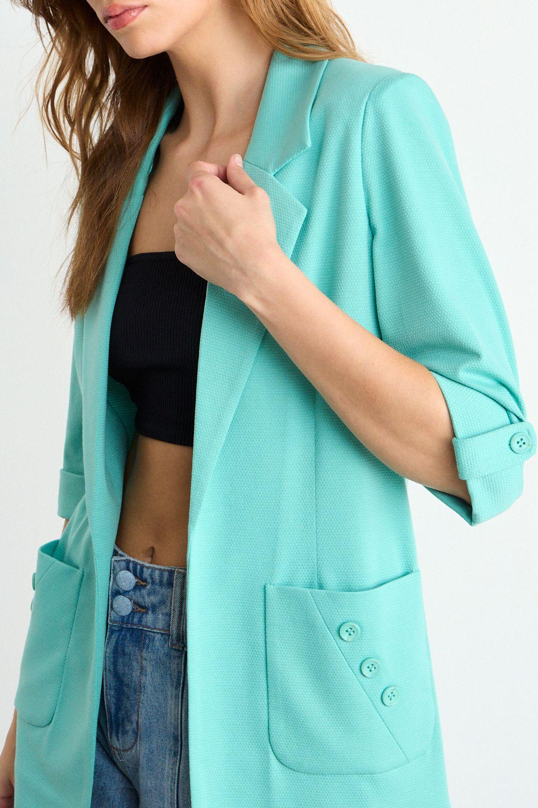 Blazer Liso Celeste iO 16020126003217-1