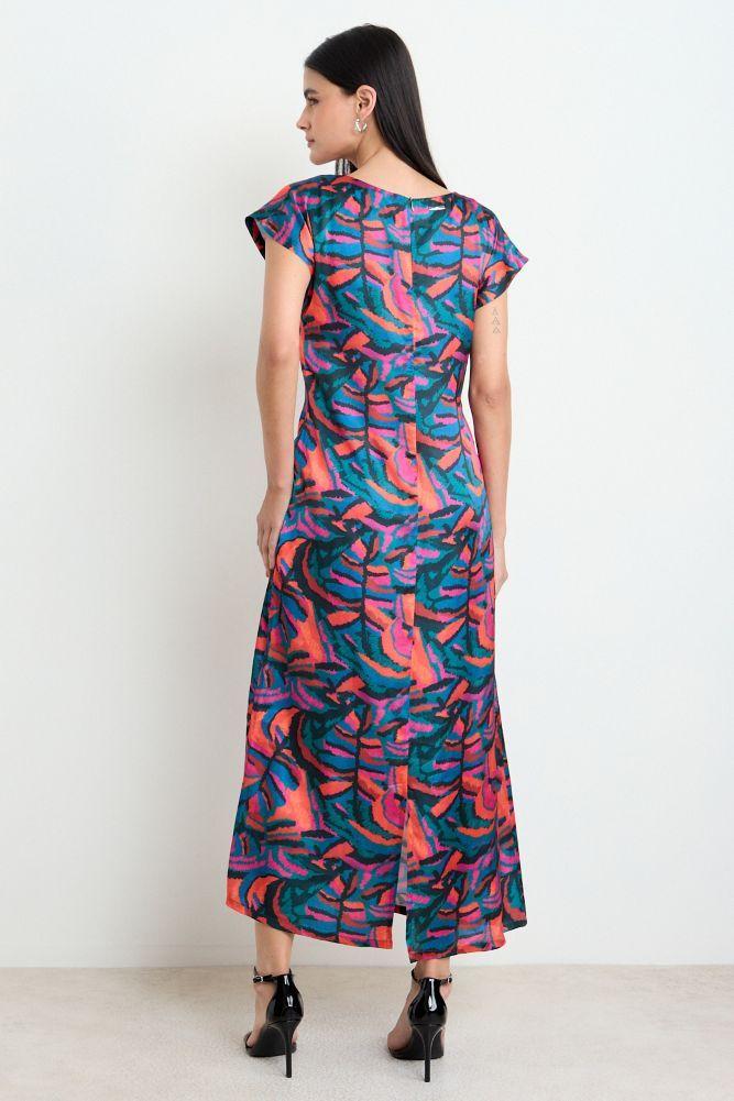 Vestido Largo Print Rojo Ash 13507225003103-3