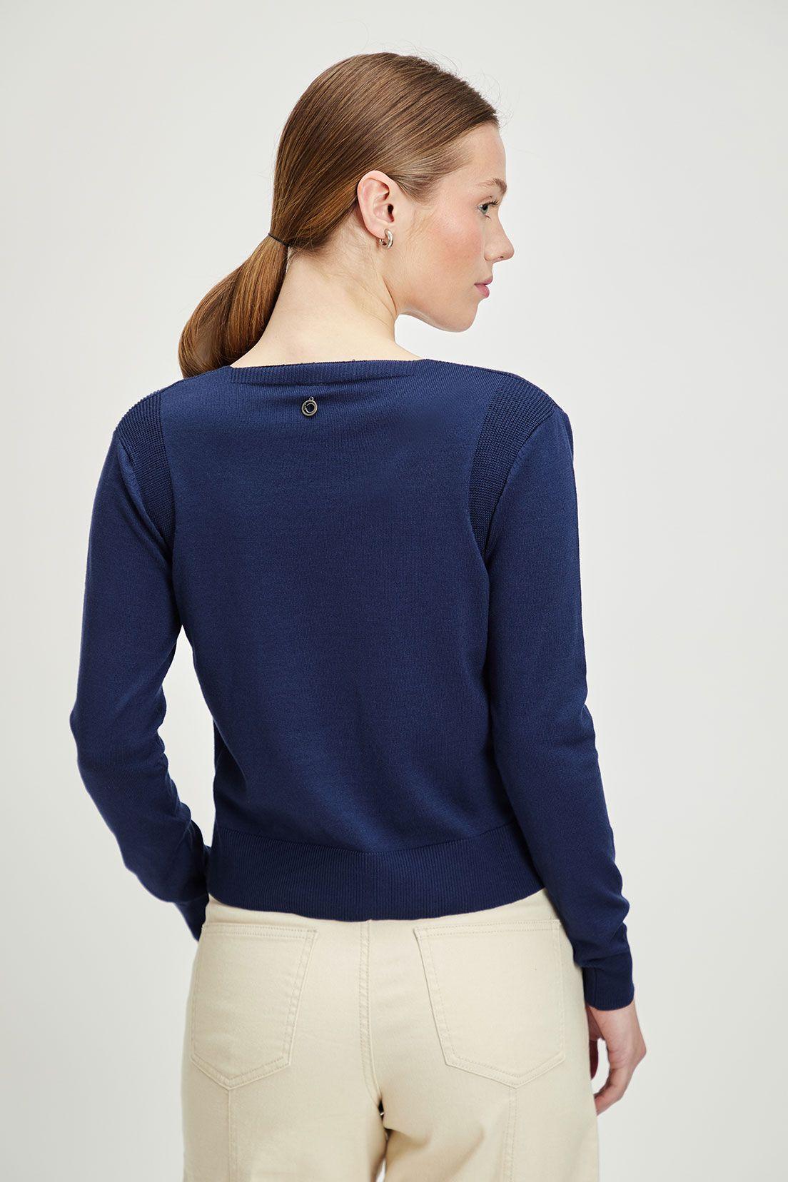 Sweater Liso Azul iO 18120224004104-3