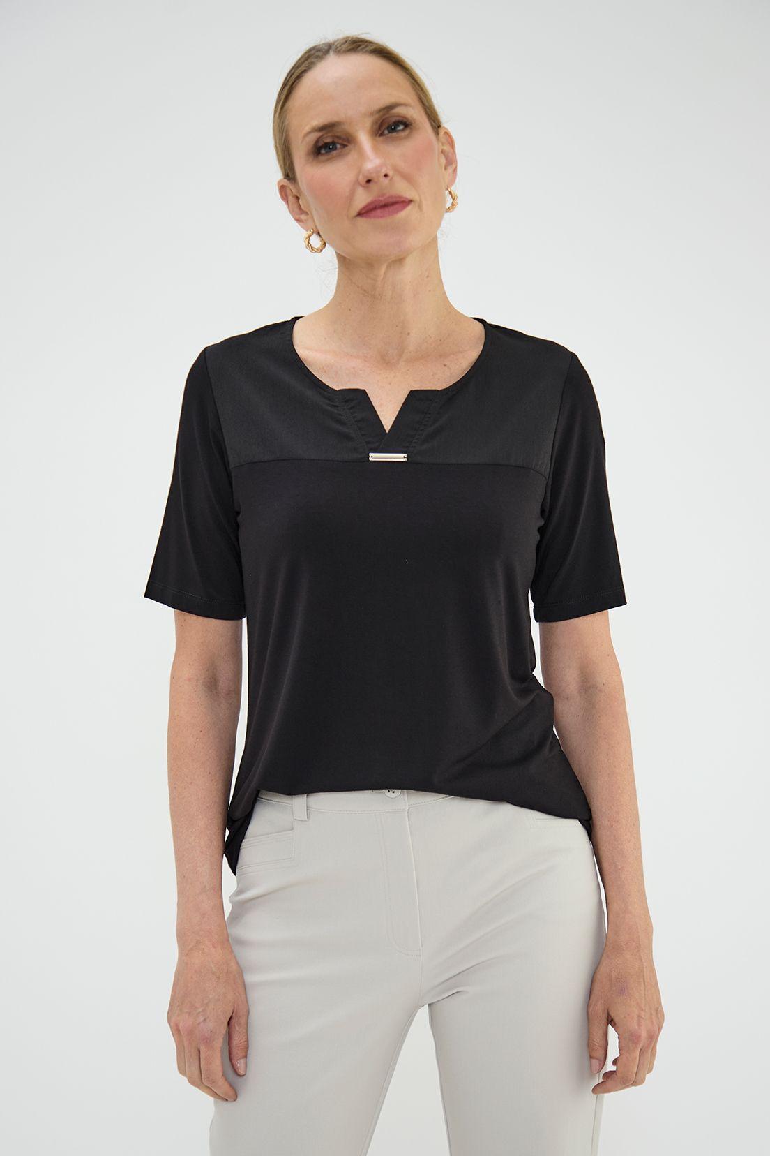 Polera Accesorio Negro Ma Griffe 14202125051102-0