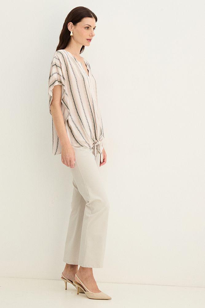 Blusa Holgada Estampada Crudo Ma Griffe 14102125001105-3