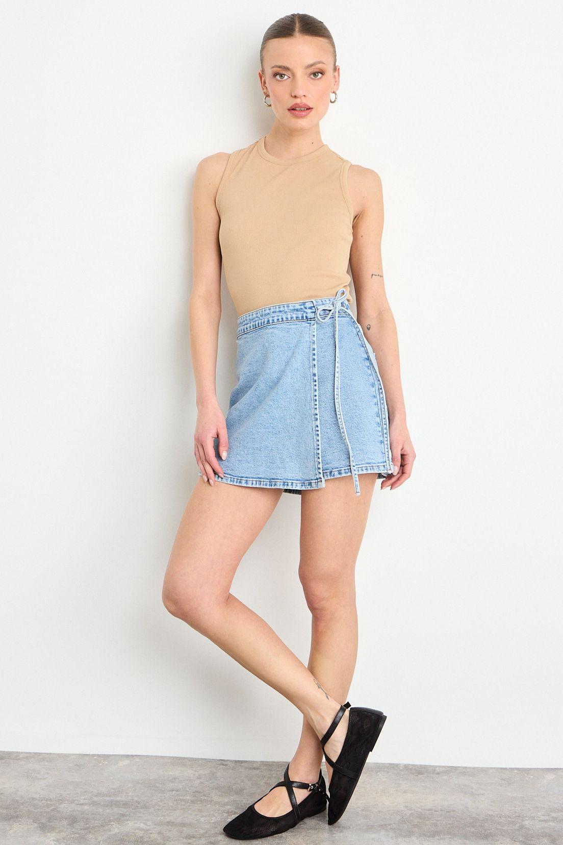 Short Mezclilla Celeste iO 11820225001110-0