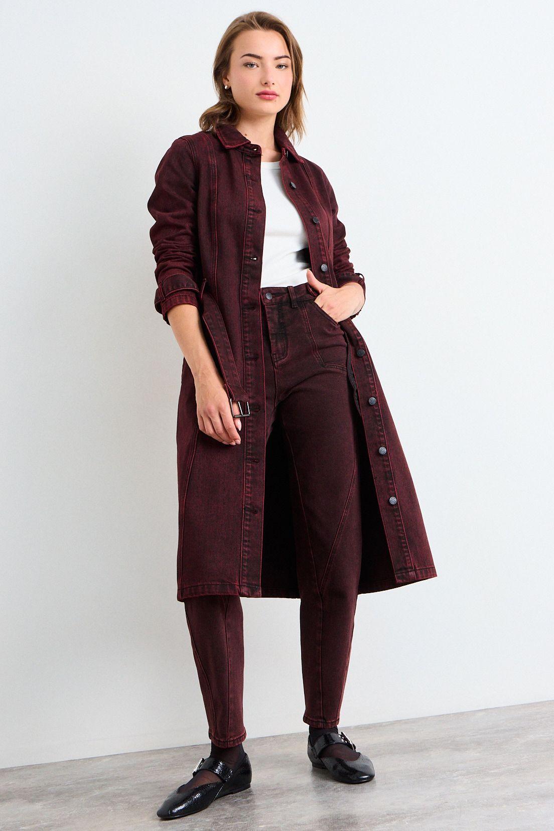 Trench Liso Burdeos iO 17420126002112-3