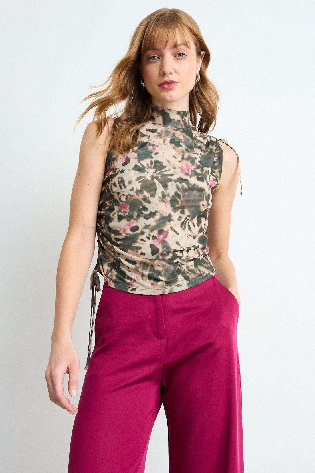 Polera Fantasia Verde Oliva iO 14320126050107-1