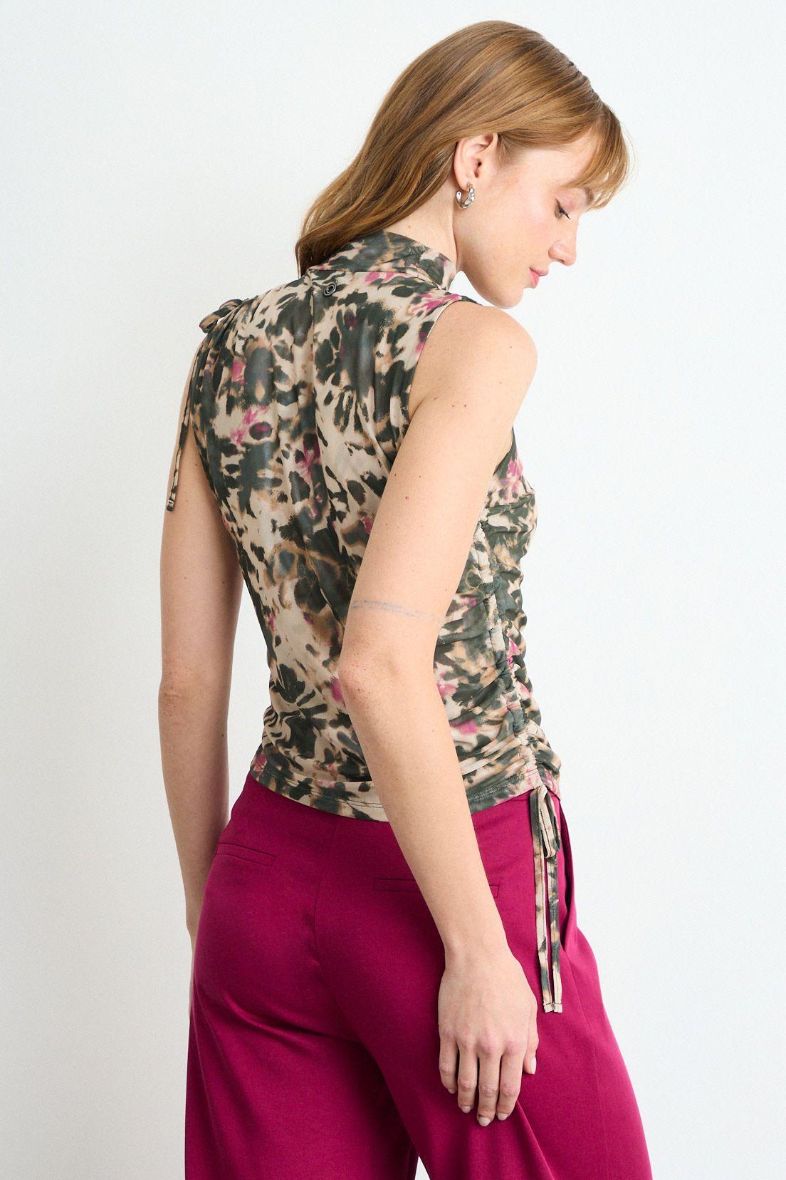 Polera Fantasia Verde Oliva iO 14320126050107-2