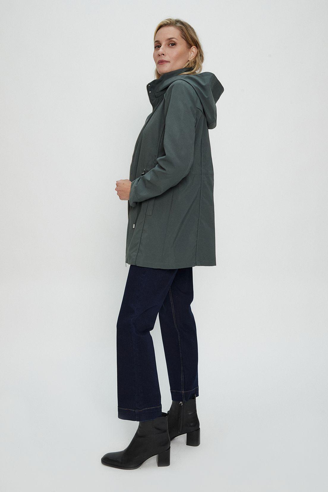 Trench Liso verde musgo Ma Griffe 17402224001107-3