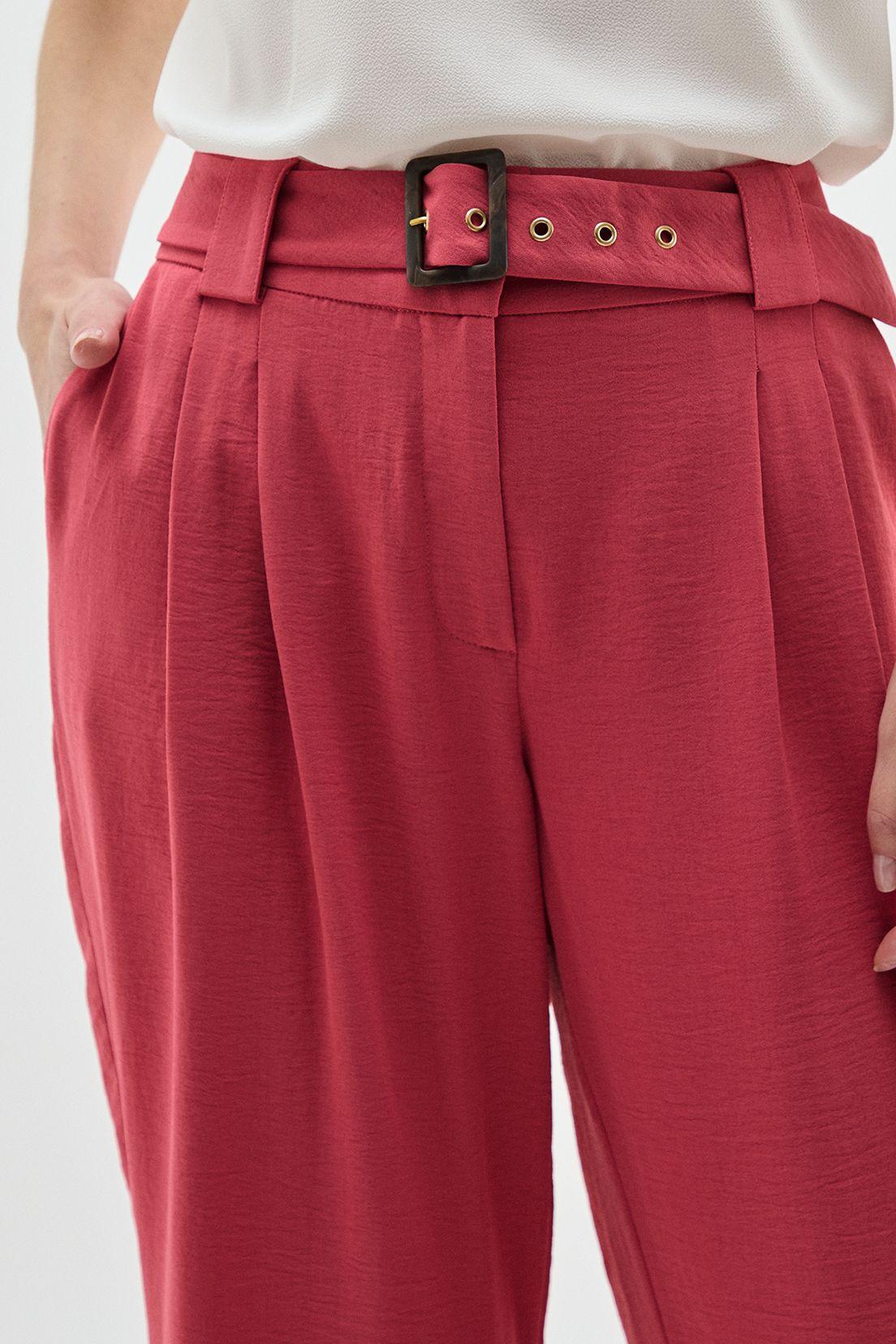 Pantalon Con Cinturon Rosado Ma Griffe 11002224061123-2