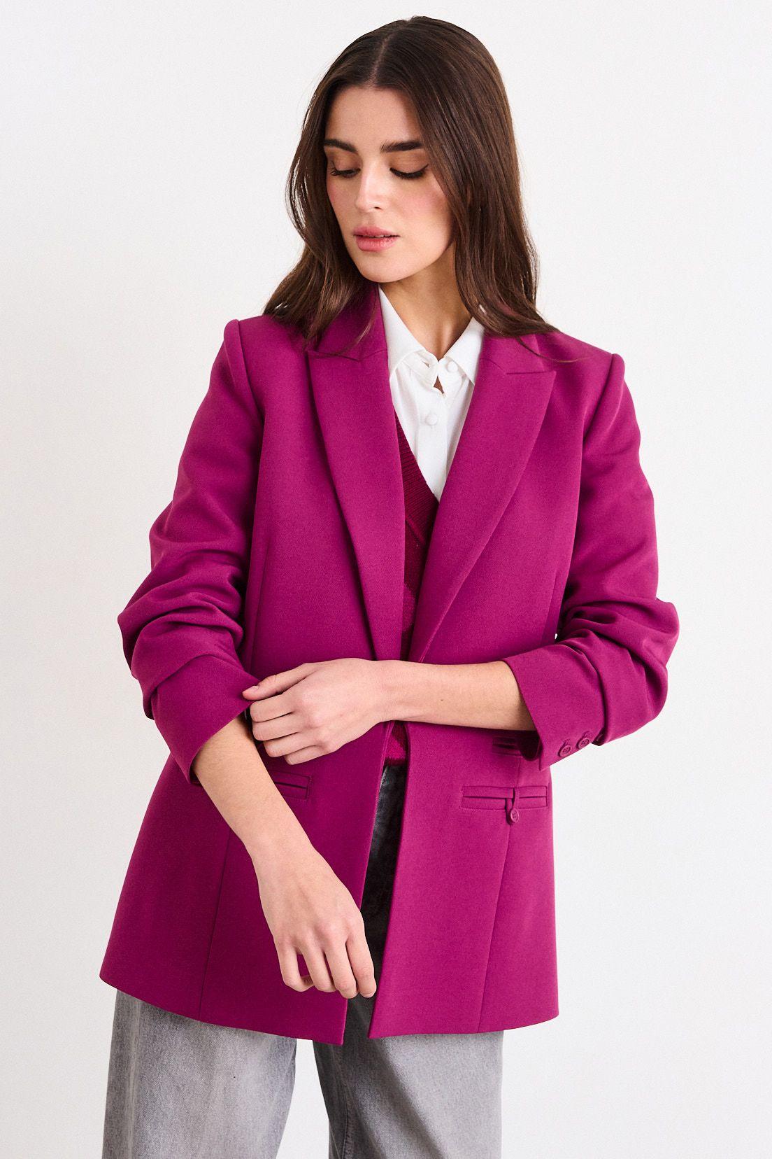 Blazer Liso Burdeos iO 16020226002112-0