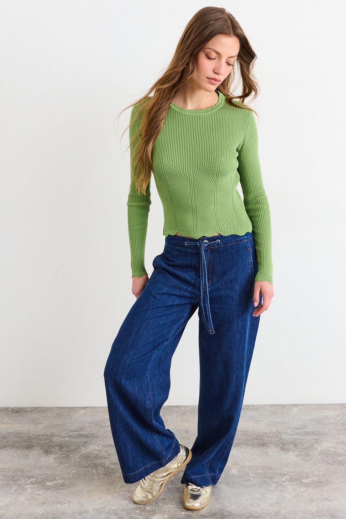 Sweater Verde Oliva iO 18120226011107-4