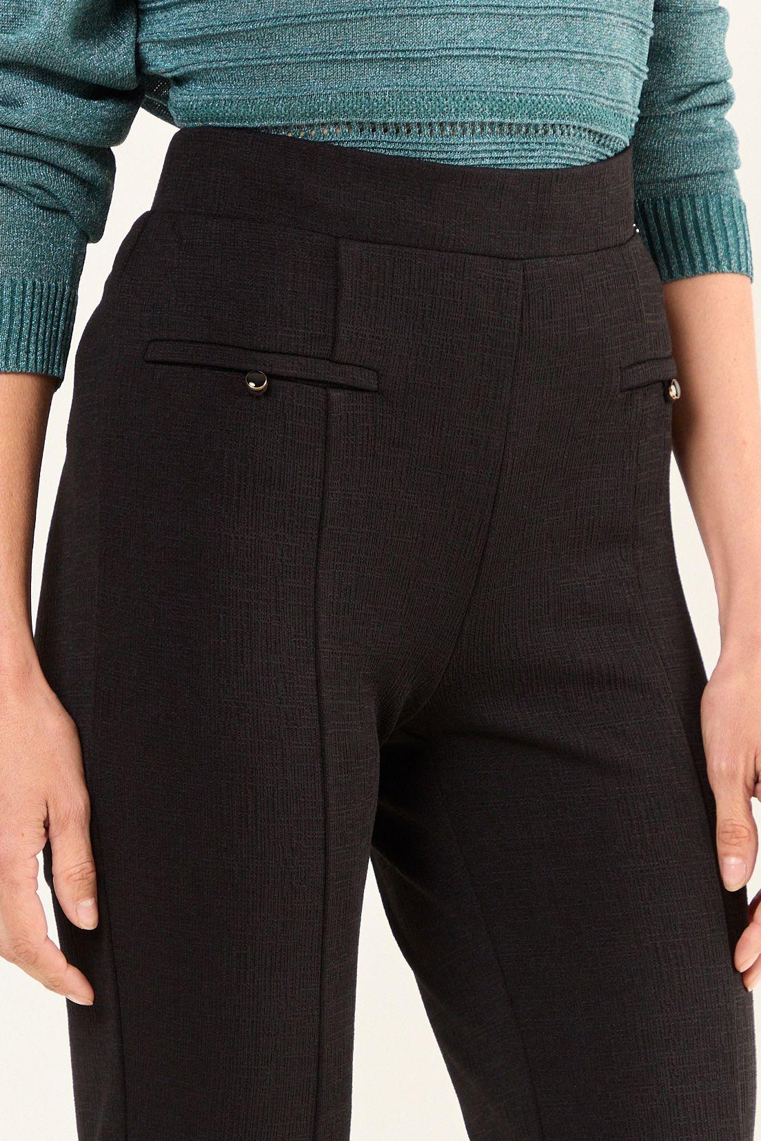 Calza Recta Negro Ma Griffe 11402126001102-2