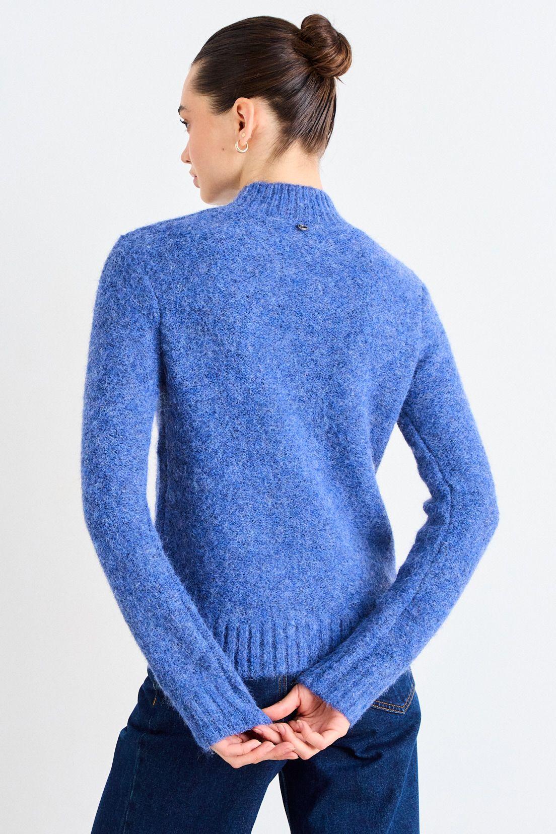Sweater Moair Trenzado Azul iO 18720126010134-2