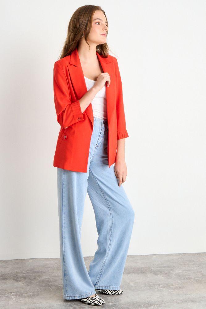 Blazer Liso Rojo iO 16020225017103-3