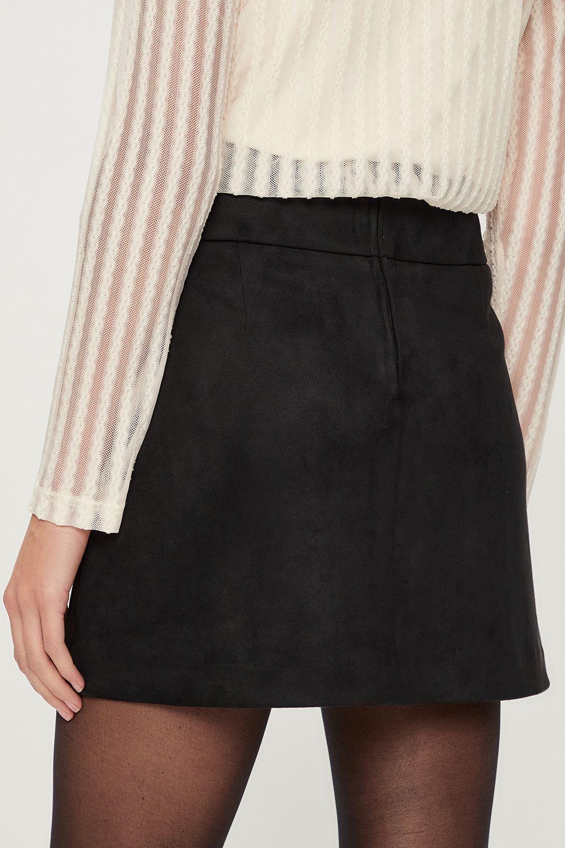 Falda Lisa Negro iO 12020224001102-3