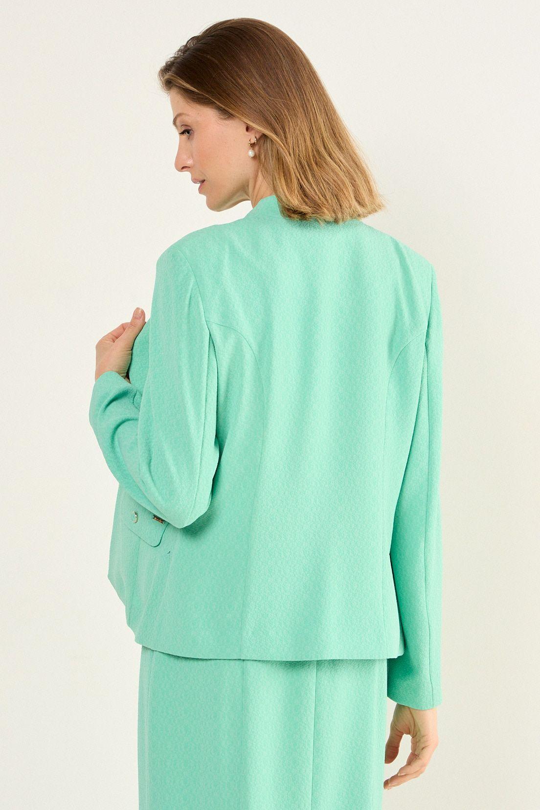 Blazer Sin Solapa Verde Ma Griffe 16002126003217-3