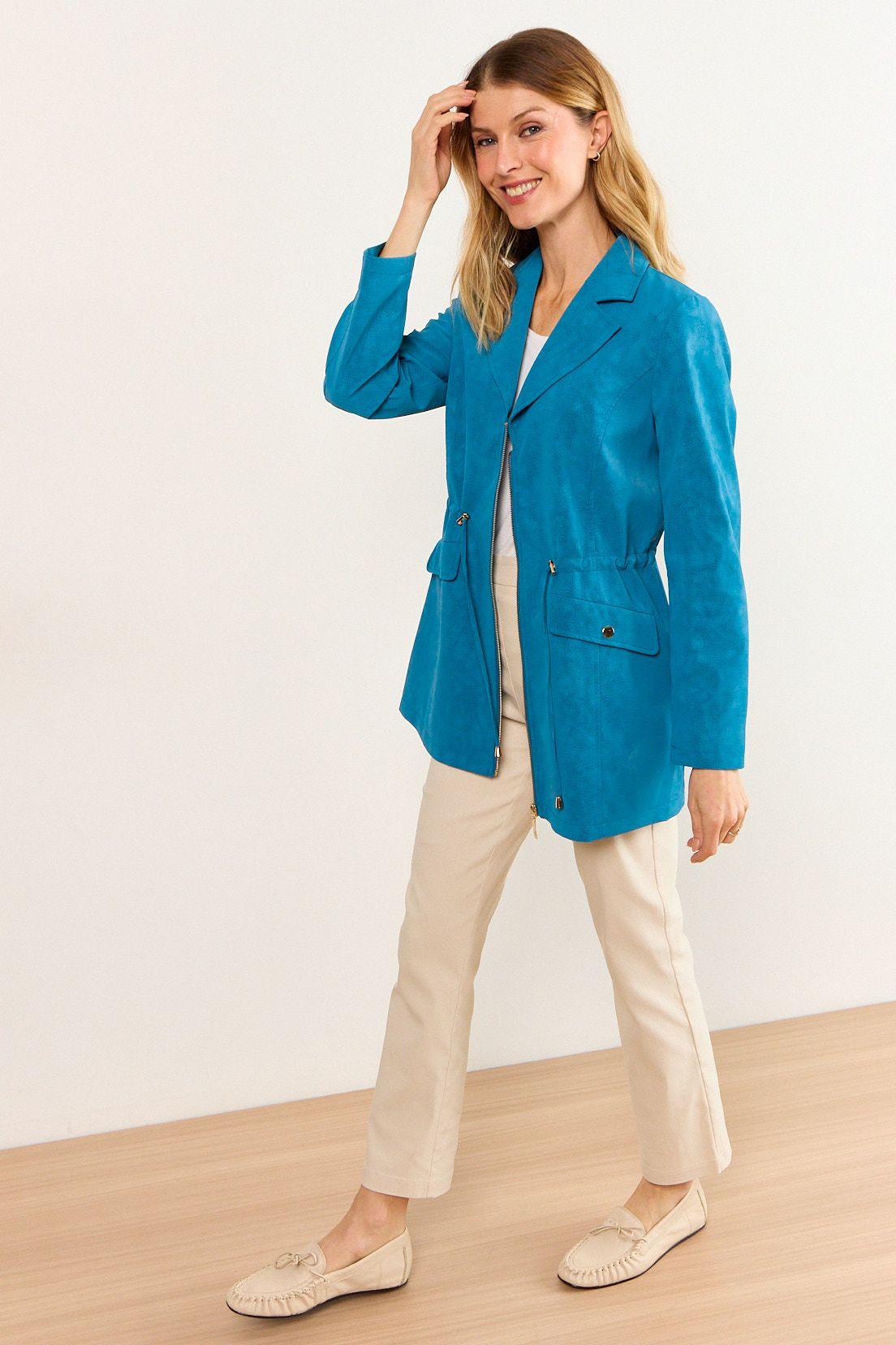 Trench Semi Formal Petroleo Ma Griffe 17402226003537-4