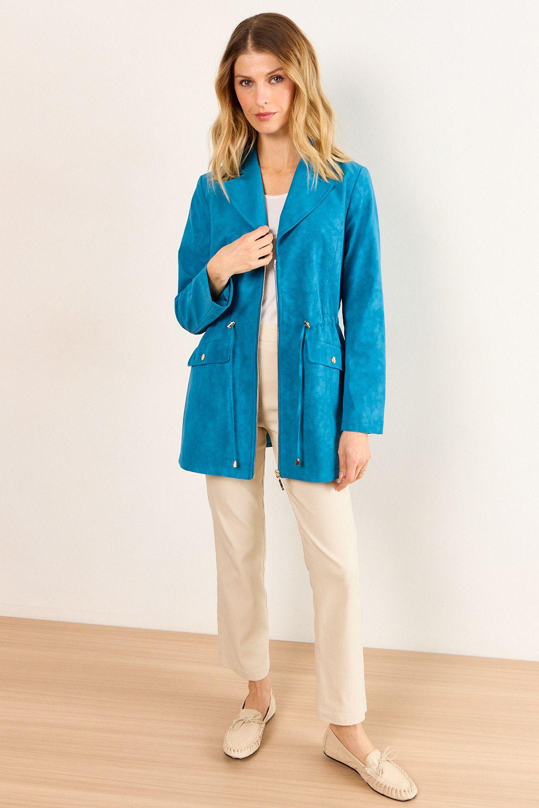Trench Semi Formal Petroleo Ma Griffe 17402226003537-3