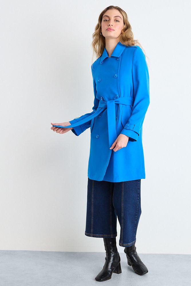 Trench Liso Azulino iO 17404225002134-3