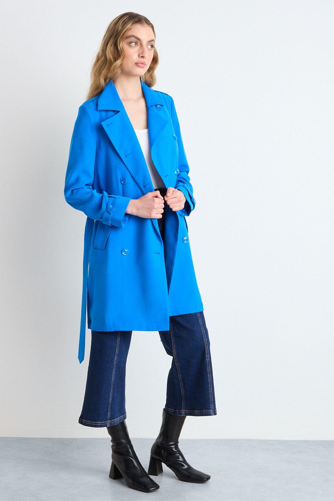 Trench Liso Azulino iO 17404225002134-4