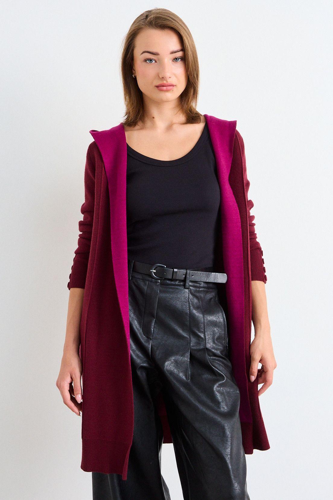 Chaleco Liso Burdeos iO 18020126007112-1