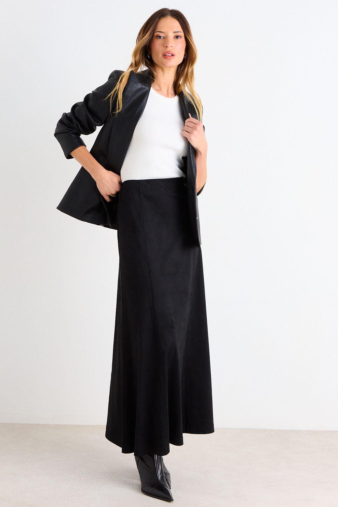 Falda Lisa Negro Ash 12307126002102-0