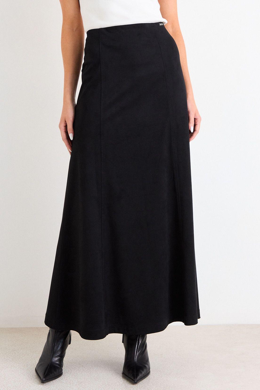 Falda Lisa Negro Ash 12307126002102-1
