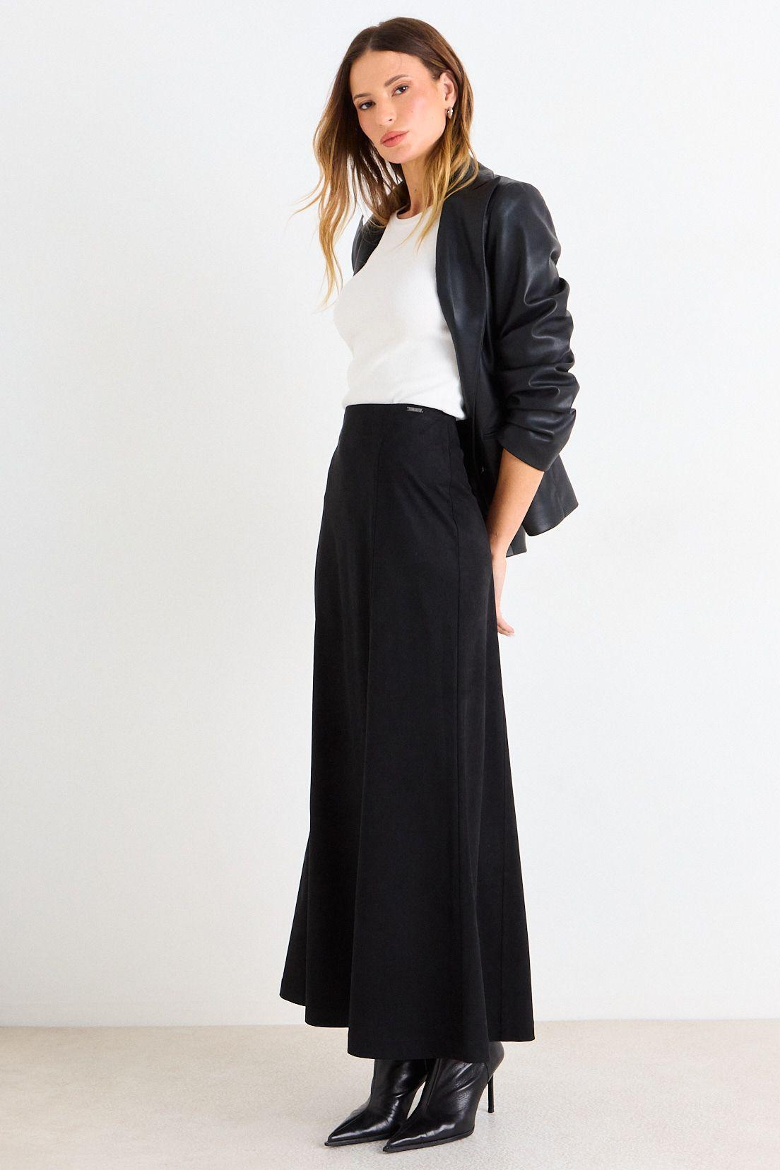 Falda Lisa Negro Ash 12307126002102-4