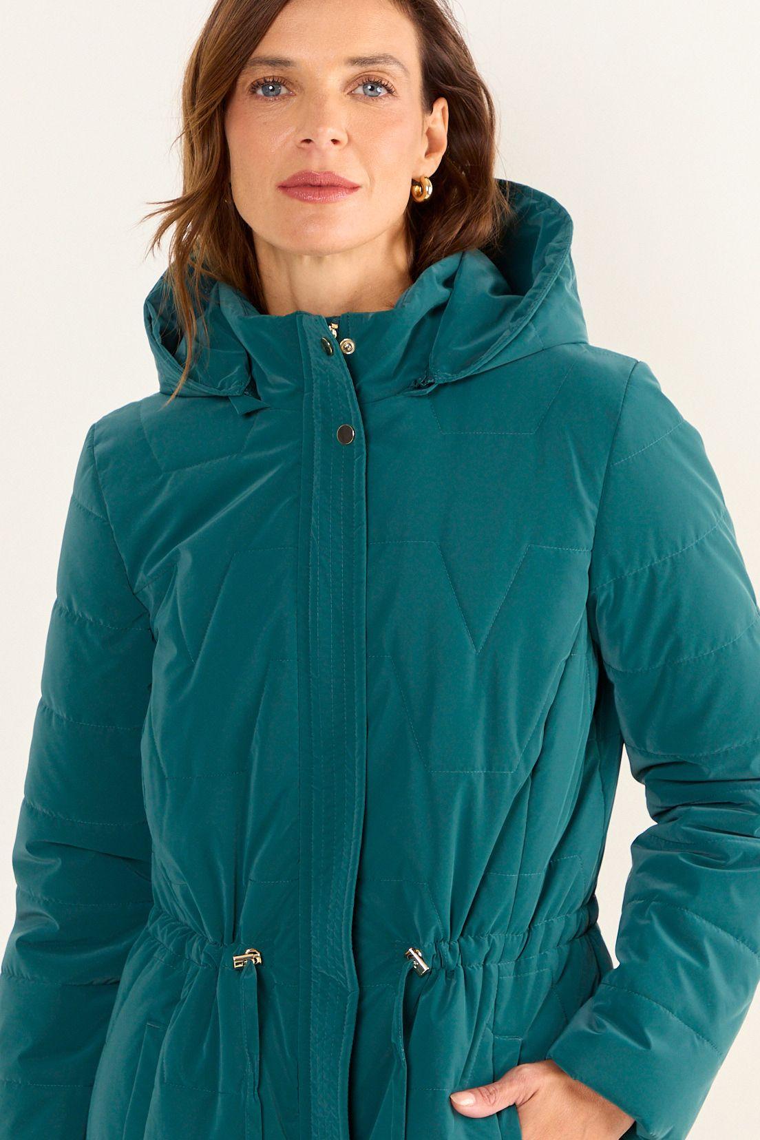 Parka Lisa Verde Oliva Ma Griffe 17602126006107-1