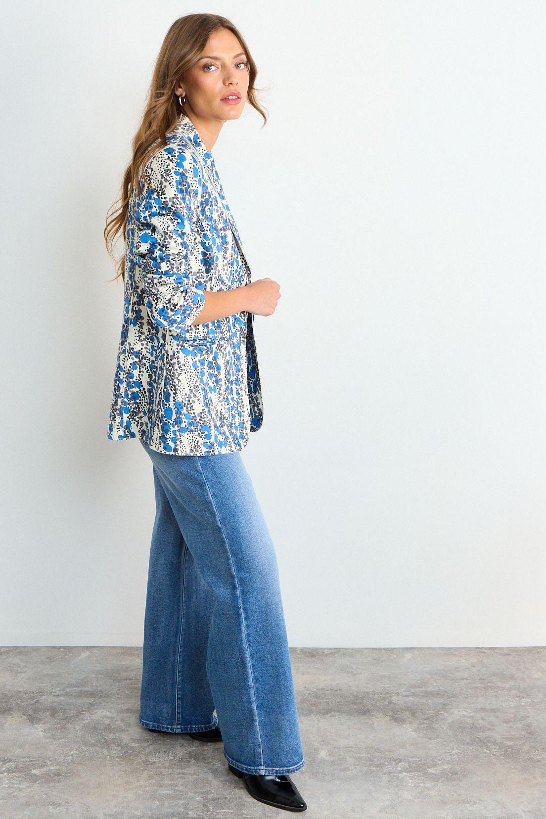 Blazer Fantasia Azul iO 16120126002104-4