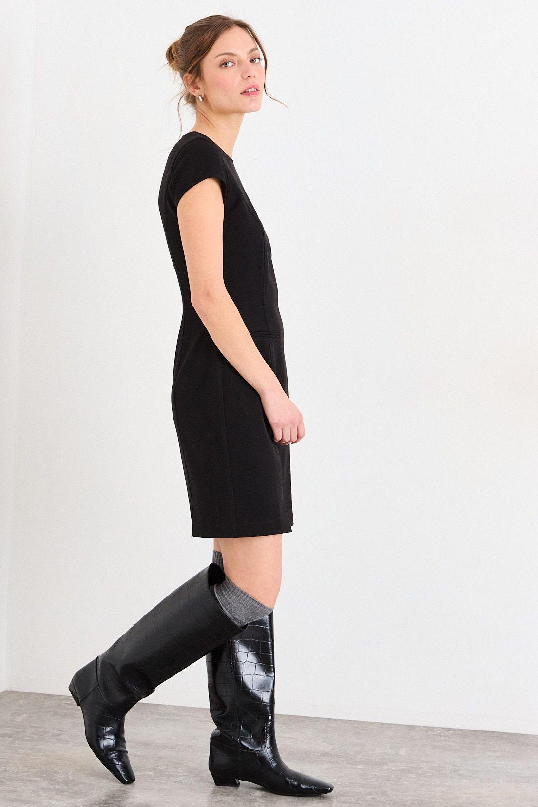 Vestido Liso Negro iO 13020226001102-4