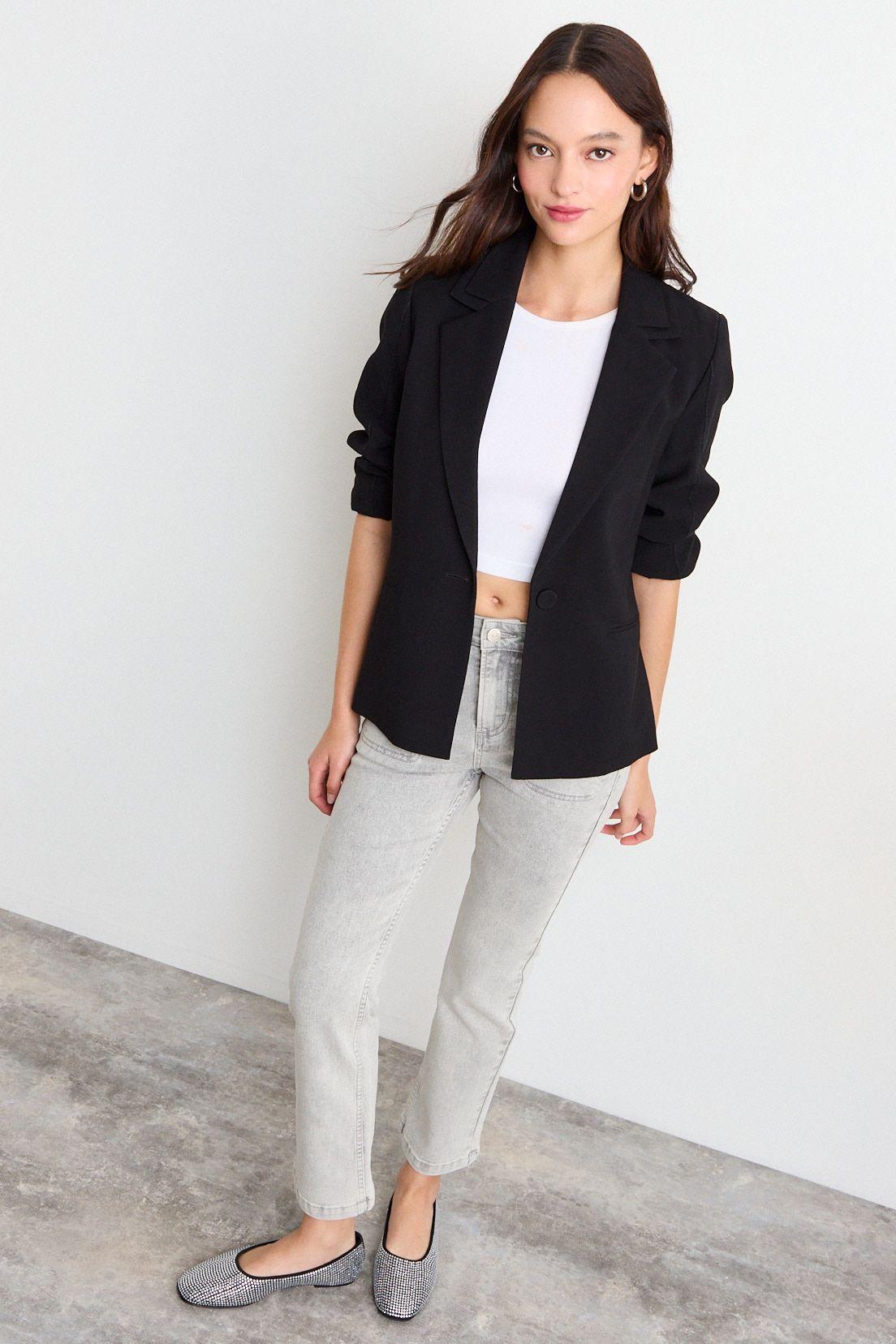 Blazer Liso Negro iO 16020126002102-3