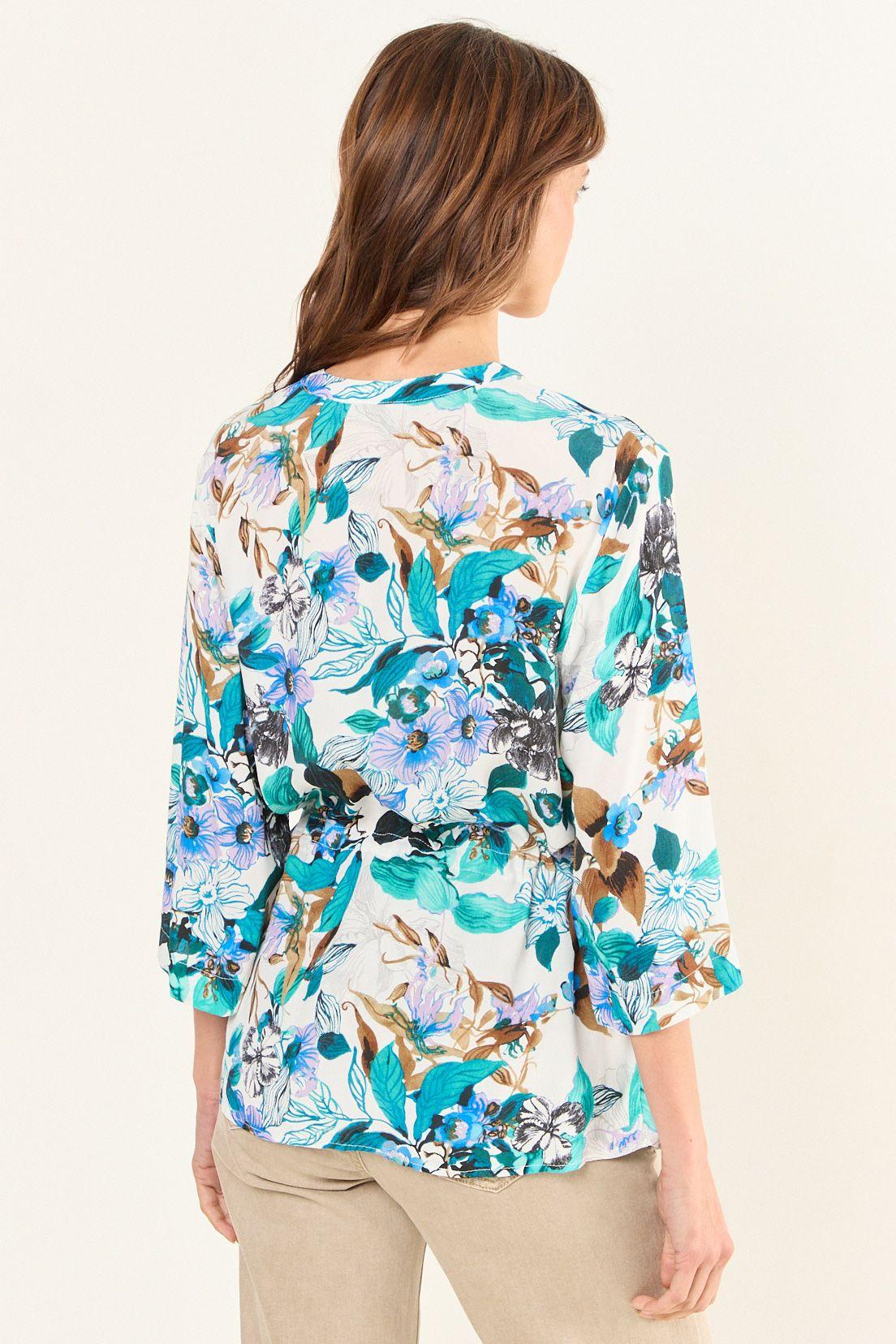 Blusa Estampada Lazo Crudo Ma Griffe 14102126054105-3