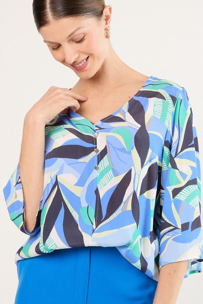Blusas Manga Larga Negro Ma Griffe 14102225055102-1
