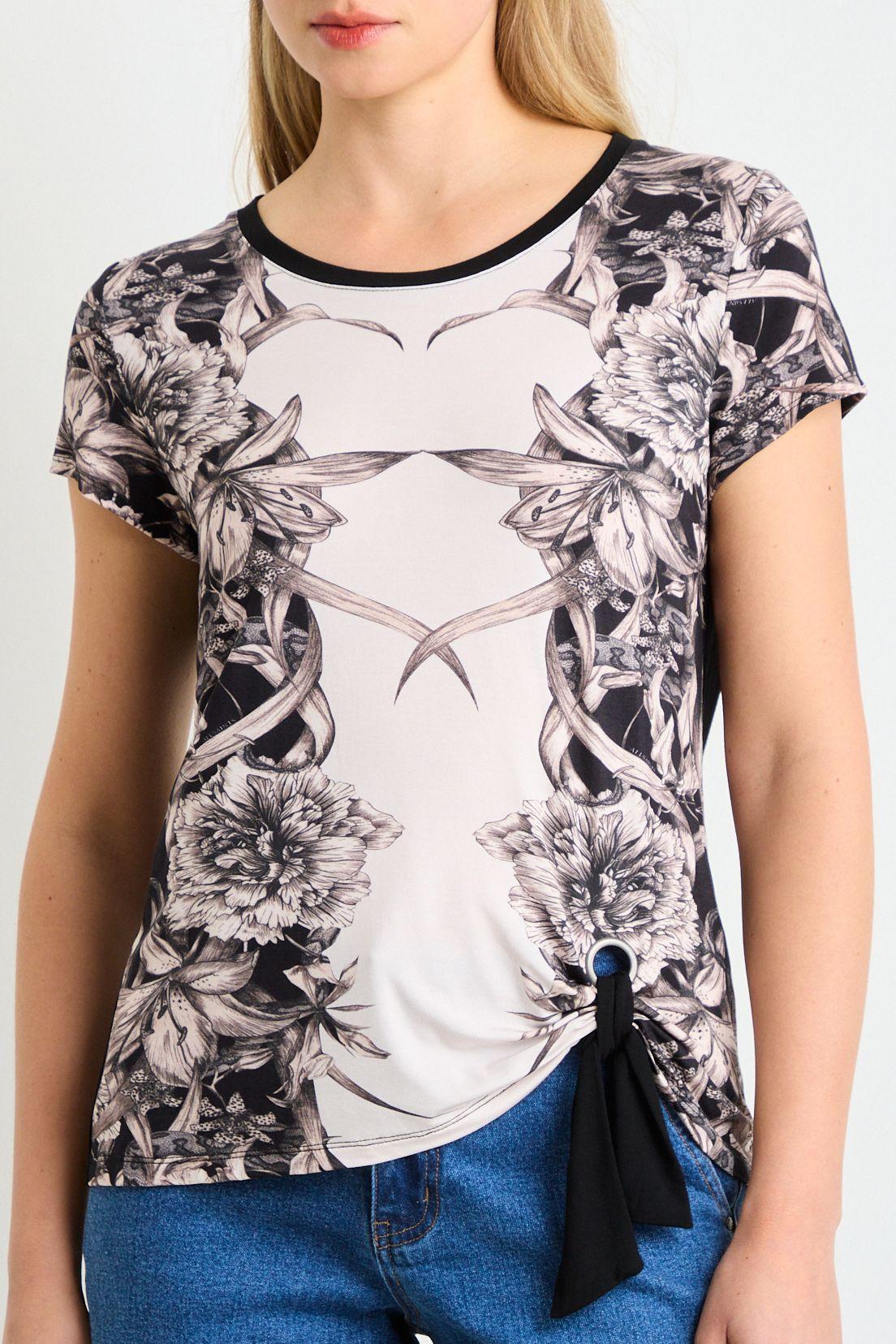 Polera Manga Corta Gris Ash 14607225004113-1