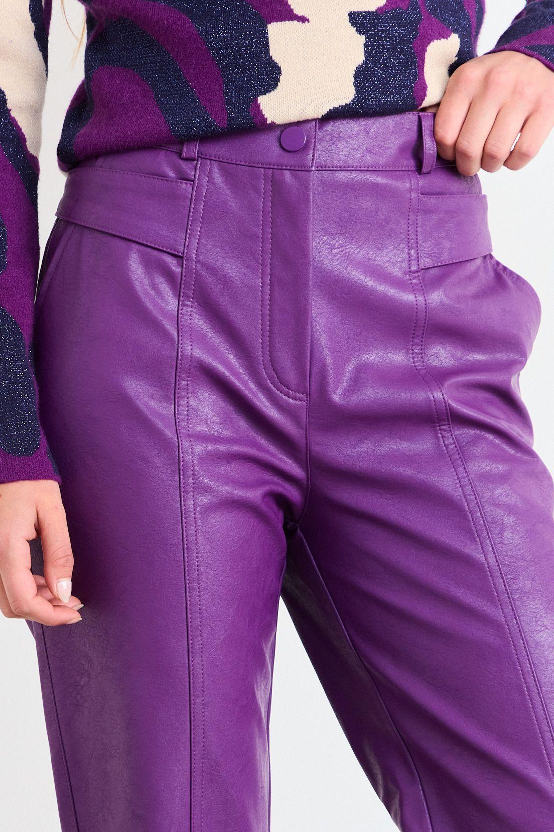 Pantalon Liso Morado iO 11020126060121-2