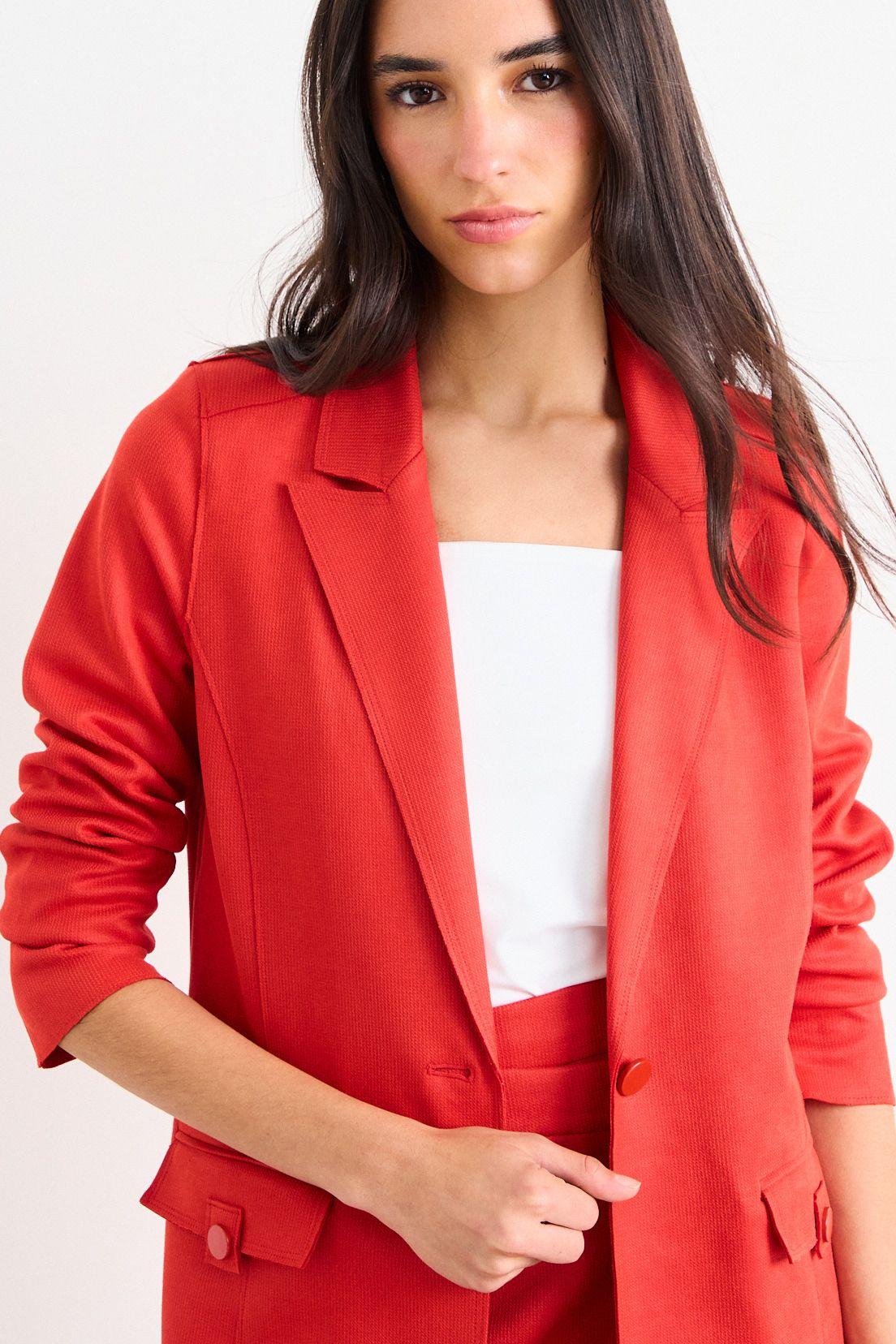 Blazer Liso Rojo iO 16020126010114-1