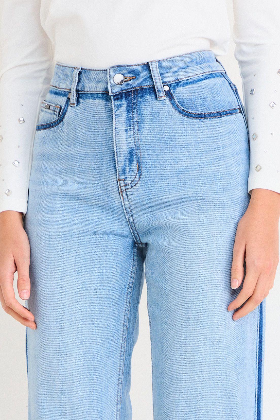 Jeans Recto Liso Celeste Ash 11307226001110-2