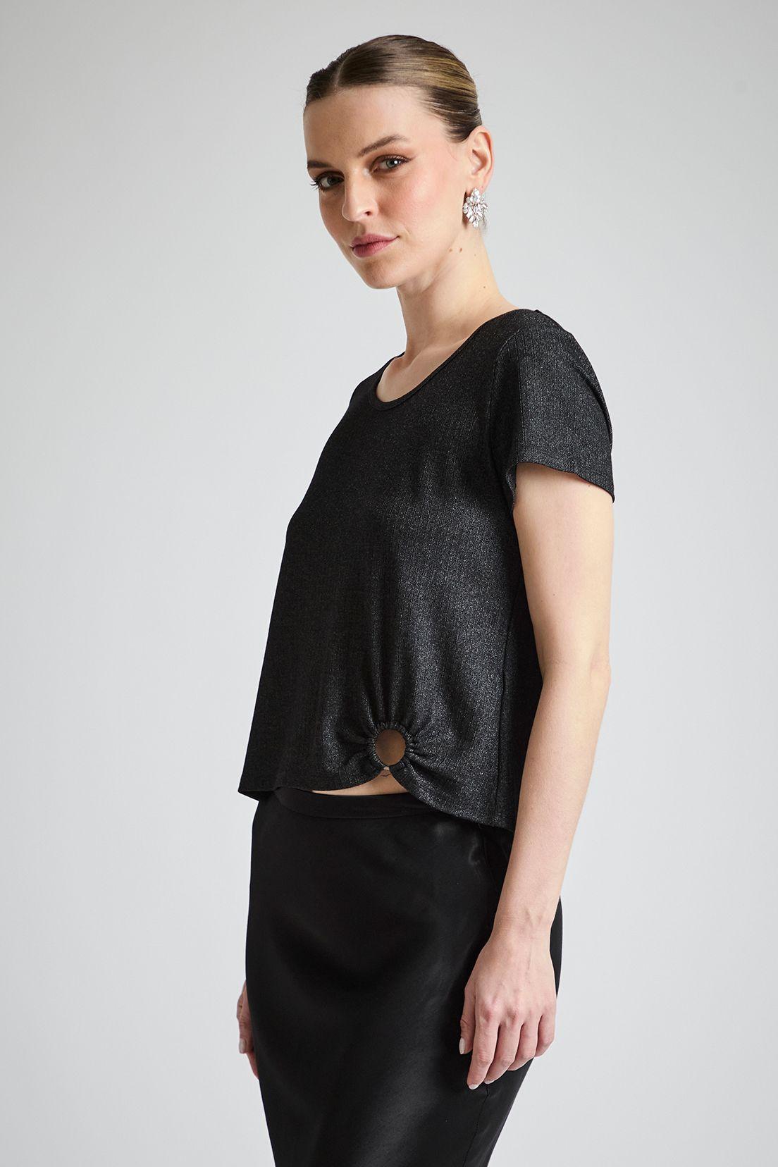 Top Rib Acanalado Lurex Negro Ash 14207224058102-2