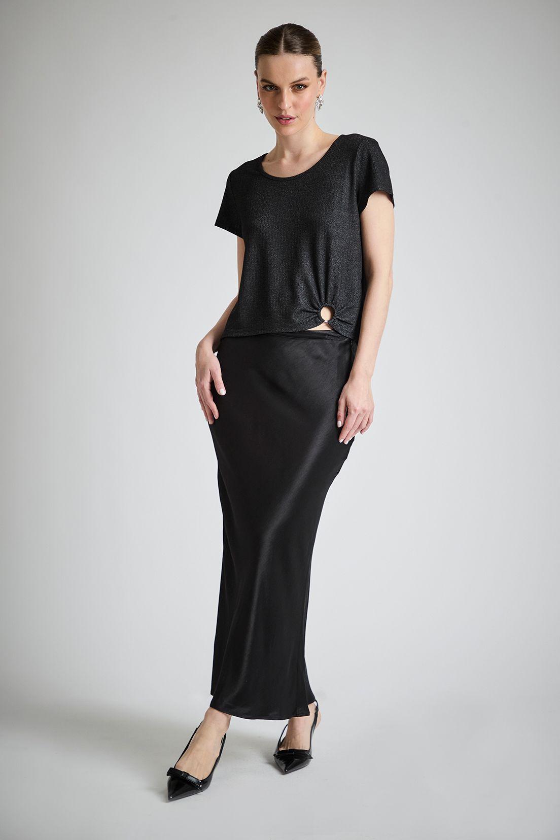 Top Rib Acanalado Lurex Negro Ash 14207224058102-1