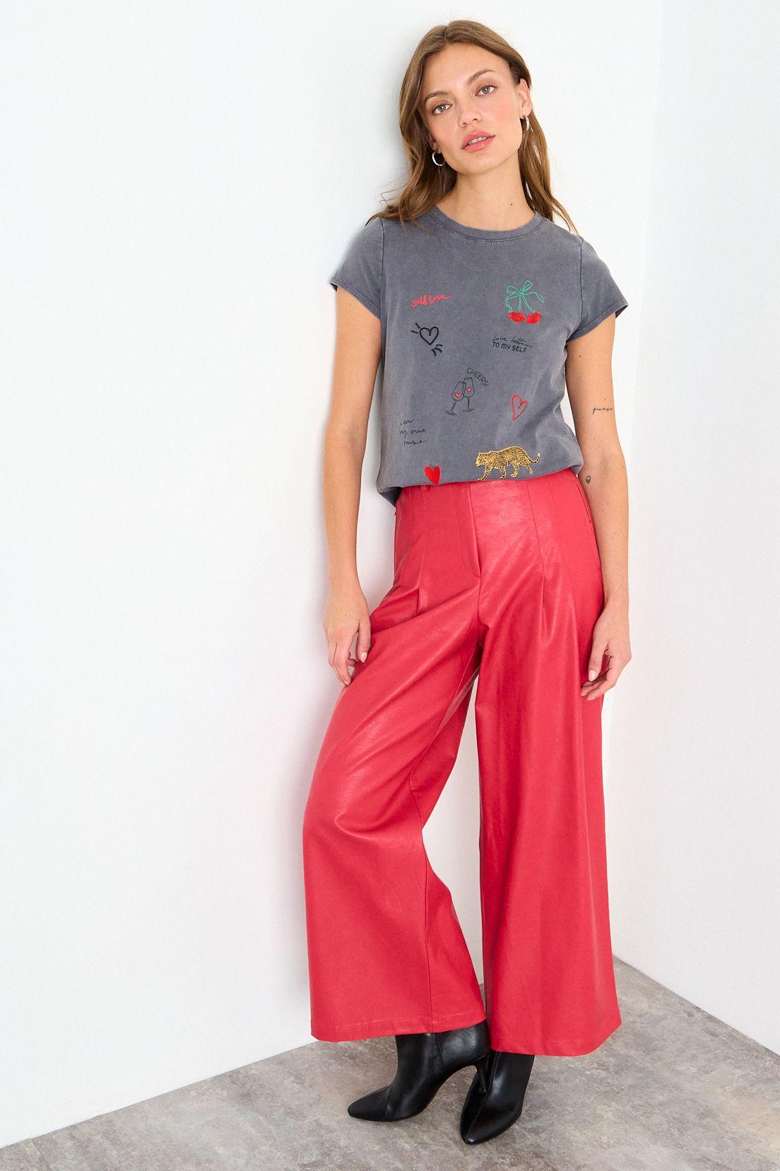 Polera Estampada Gris iO 14620126003163-3