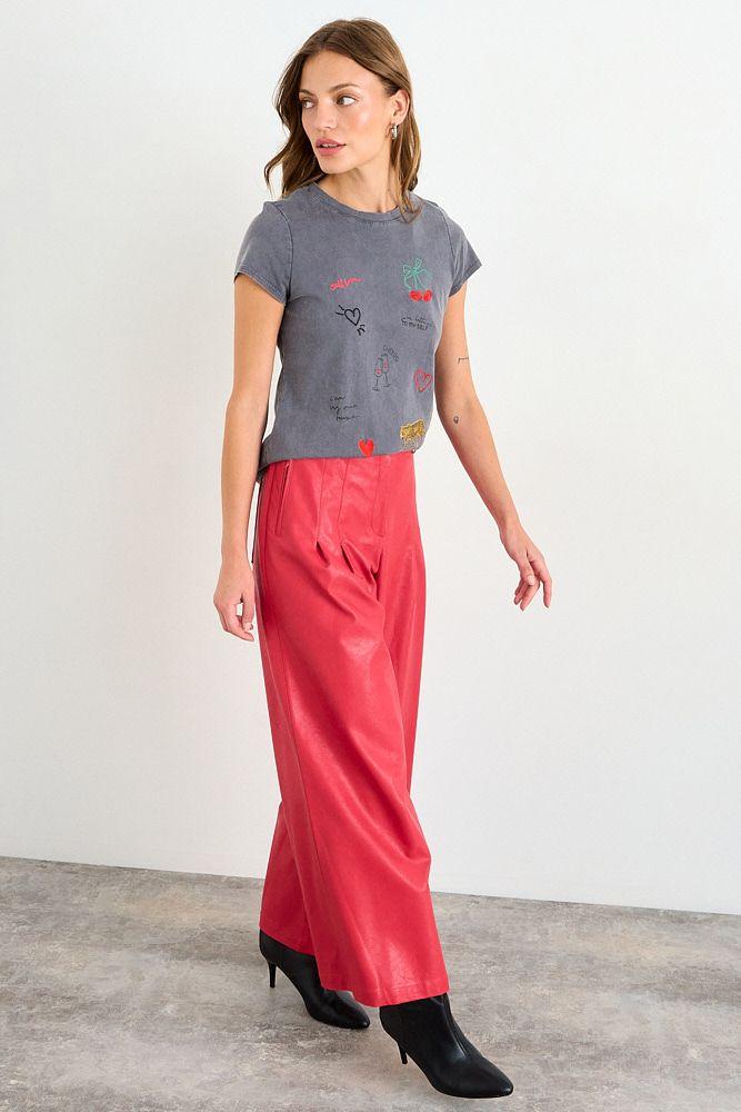 Polera Estampada Gris iO 14620126003163-4