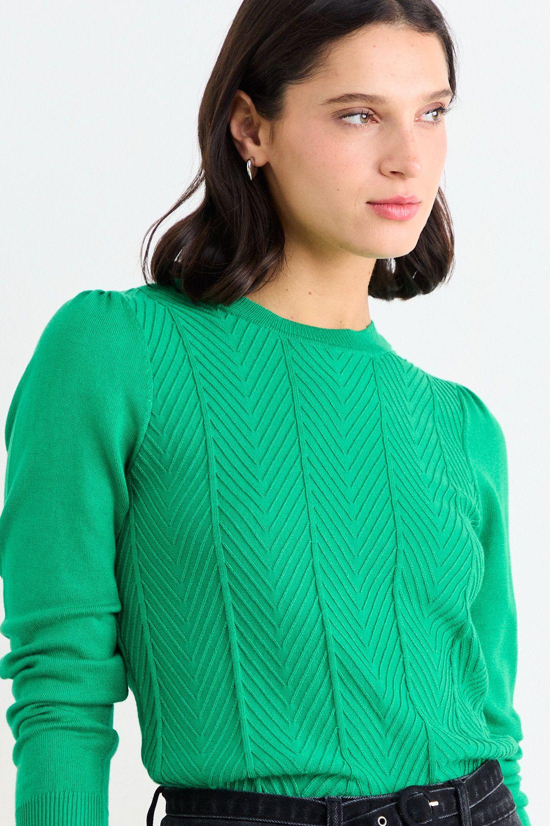 Sweater Liso Verde Oliva iO 18120126023107-1