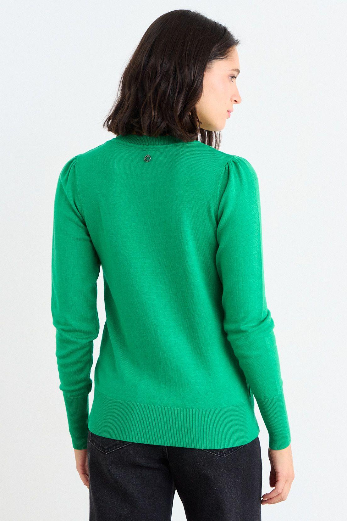 Sweater Liso Verde Oliva iO 18120126023107-2