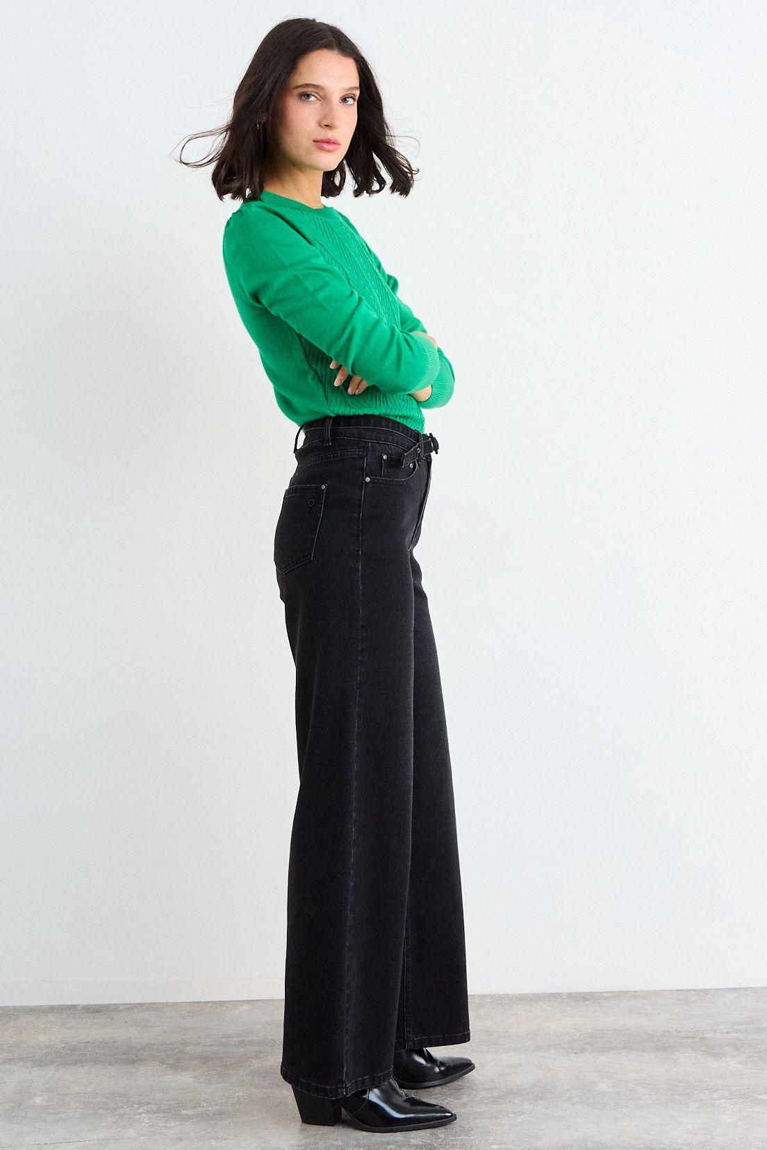 Sweater Liso Verde Oliva iO 18120126023107-3