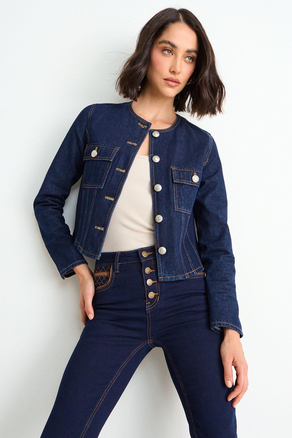 Casaca Lisa Azul Ash 17807126001104-1